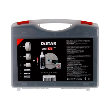 Свердло алмазне Набір свердл DrillKIT 6-70 в комплекті з CoolGEL (89568442140)