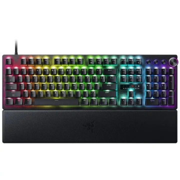 Клавіатура механічна Razer Huntsman V3 Pro 8KHz, 104key, Analog Optical Switch Gen-2, USB-A, EN, RGB, чорний (RZ03-05530100-R3M1)
