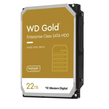 Жорсткий диск WD 22TB 3.5" 7200 512MB SATA Gold (WD221KRYZ)