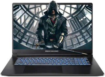 Ноутбук Dream Machines RT5050-17 17.3FHD IPS, AMD R7 H255, 16GB, F512GB, NVD5050-8, DOS, чорний (RT5050-17UA27)