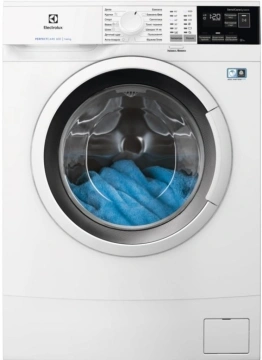 Пральна машина Electrolux фронтальна, 4кг, 1000, D, 37см, дисплей, білий (EW6S404WU)