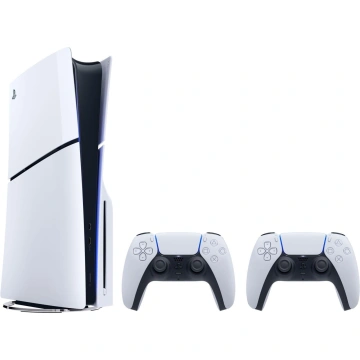 Ігрова консоль PlayStation 5 Slim Blu-ray (2 геймпади Dualsense) (1000050030)