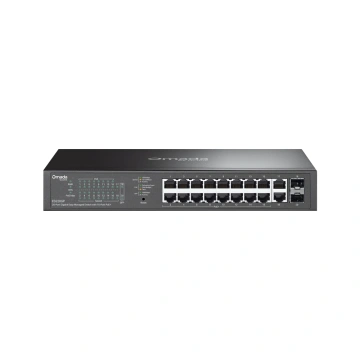 Комутатор TP-LINK  18xGE (16xPoE), 250W, 2xSFP, WebSmart (ES220GP)