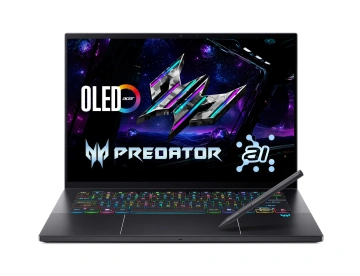 Ноутбук Acer Predator Triton 14 PT14-52T 14.5" 2.8K OLED Touch, Intel U9-288V, 32GB, F1TB, NVD5070-8, Win11P, чорний (NH.U0GEU.004)