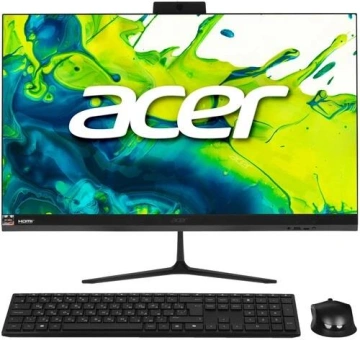 Комп'ютер персональний моноблок Acer Aspire C27-2G 27" FHD, Intel 5-120U, 32GB, F1TB, UMA, WiFi, кл+м, Lin, чорний (DQ.BRSME.003)