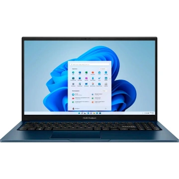 Ноутбук ASUS Vivobook 15 X1504MA-BQ130W 15.6" FHD IPS, Intel 7 350U, 16GB, F1TB, UMA, Win11, Блакитний (90NB17I1-M00540)