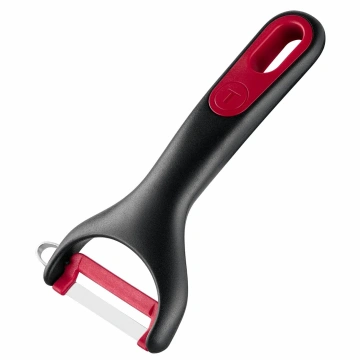 Овочечистка Tefal Ingenio+, нержавіюча сталь, пластик, червоно-чорний (K1992134)