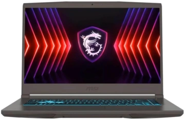 MSI Ноутбук Thin 15 B13UDX-3445XUA 15.6 FHD, Intel i5-13420H, 16GB, F512GB, NVD3050-6, DOS, чорний (9S7-16R831-3445)