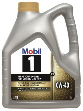 Олива моторна Mobil 1 FS 0W-40 4л (MOBIL 1-4) (153687) (MOBIL1-4)