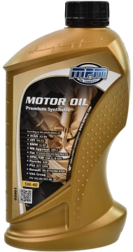 Олива моторна MPM Premium Synthetic 5W-40 1л (05001) (MPM05001)