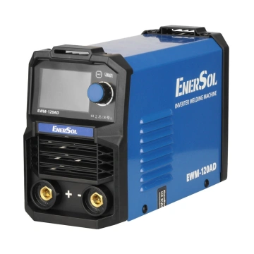 Зварювальний апарат інверторний EnerSol 20-120А 5.1кВт 160-260В 2.8кг (EWM-120AD)