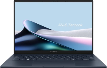 Ноутбук ASUS Zenbook 14 UX3405CA-QL296 14" WUXGA Touch OLED, Intel Ultra 5 225H, 16GB, F512GB, UMA, NoOS, Блакитний (90NB14W3-M00BL0)