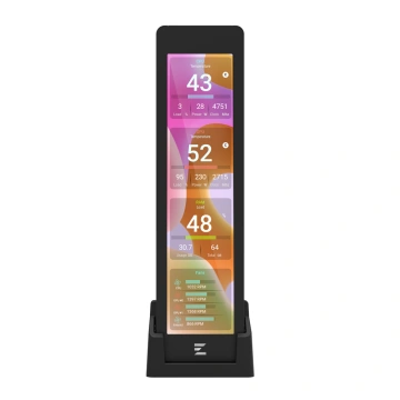 Дисплей зовнішній Zalman ZM-MF916, 269 x 70 x 15(В)мм, 60Hz, 1920 x 462, USB 9Pin, рамка чорна (ZM-MF916BLACK)