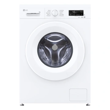 Пральна машина LG фронтальна, 6кг, 1200, В, 44см, дисплей, пара, інвертор, білий (F2Y2NS3WE)
