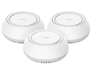 Система WiFi-Mesh TP-LINK Deco BE65 BE11000, 2x5GE LAN/WAN, 3мод, PoE (DECO-BE65-POE-3-PACK)