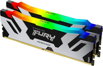 Пам'ять ПК Kingston DDR5 64GB KIT (32GBx2) 6400 FURY Renegade RGB XMP (KF564C32RSAK2-64)
