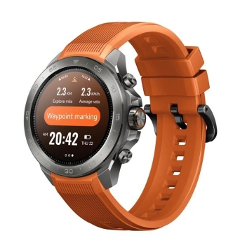 Смарт-годинник Mibro GS Explorer S 48мм, 1.32", 466x466, AMOLED, BT 5.3, Dual-band GPS, 10 ATM, титан-силікон (XPAW023TS)