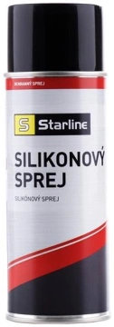 Мастило силіконове Starline спрей прозорий 300мл (ACST003)