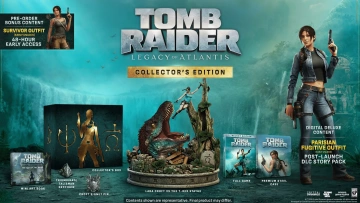 Гра консольна PS5 Tomb Raider: Legacy of Atlantis – Collector’s Edition, BD диск (4020628534370)