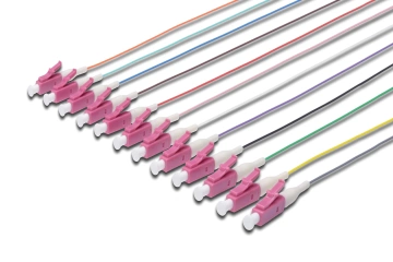 Пігтейл DIGITUS LC/UPC simplex OM4 50/125, 2м, 12шт (DK-25332-02-4)