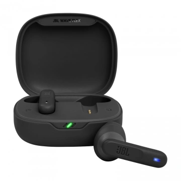 Навушники TWS JBL Wave Flex BT 5.2, IP54, Mic, Чорний (JBLWFLEXBLK)