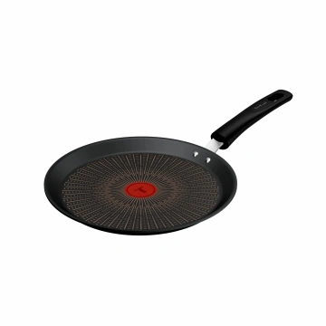 Сковорода для млинців Tefal Excellence Fusion, 25см, алюміній, бакеліт, чорний (G3383802)