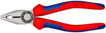 Плоскогубці комбіновані KNIPEX 180мм 0.254кг (03-02-180)