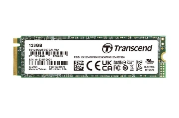 Накопичувач SSD Transcend M.2 128GB PCIe 3.0 MTE672A-I (TS128GMTE672AI-VS1)