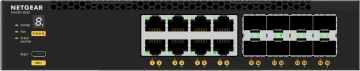 Комутатор NETGEAR M4350-8X8F (XSM4316), 8x10G/Multi-Gig, 8xSFP+, керований L3 з можливістю стекування (XSM4316-100NES)