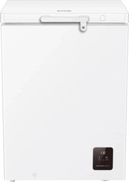 Морозильна скриня Gorenje, 141л, А+, ST, інверторн, Дисплей, білий (FH15E6W5)
