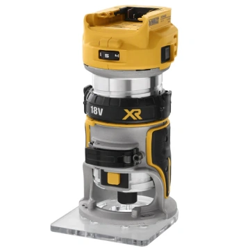 Фрезер акумуляторний DeWalt XR Li-lon 18В цанга 6 та 8мм 16000-25500об/хв 30мм 1.54кг без АКБ та ЗП (DCW600N)