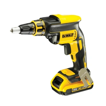 Шурупокрут акумуляторний DeWalt XR Li-Ion 18В акб 2х2А·год 30Нм 4400об/хв кейс ЗП 1.08кг (DCF620D2K)