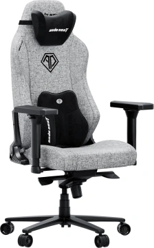 AndaSeat Крісло Phantom 3 XL, ПВХ шкіра, 4D-Armrests, сірий