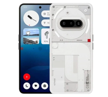 Смартфон Nothing Phone (3a) 6.77" 12/256ГБ, 2SIM, 5000мА•год, білий (920021W)