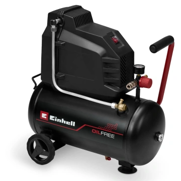 Компресор повітряний Einhell TC-AC 190/24/8 I OF, безолійний, 21500Вт, 25л, 190л/хв, 8бар, 20.78кг (4007375)