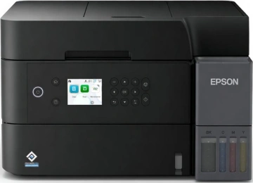 БФП ink color A4 Epson EcoTank L6370 35_23 ppm DADF Duplex USB Ethernet Wi-Fi 4 inks Black Pigment (C11CL43405)
