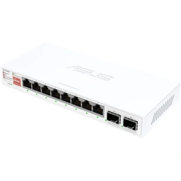 Комутатор ASUS QG-U1080 8x2.5GE LAN, 2xSFP+ (90IG0A00-MO3B00)