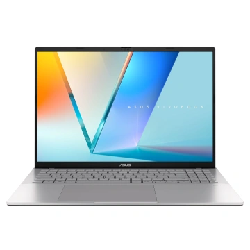 Ноутбук ASUS Vivobook S16 S3607AA-SH060 16" WUXGA OLED, Intel Ultra 5 325, 16GB, F512GB, UMA, NoOS, Сріблястий (90NB1731-M005N0)