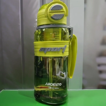 Пляшка для води ARDESTO Urban 850мл, пластик, зелений (AR2285UE)