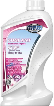 Антифриз MPM Premium Longlife G-12+ червоний -40°C 1л (86001C)