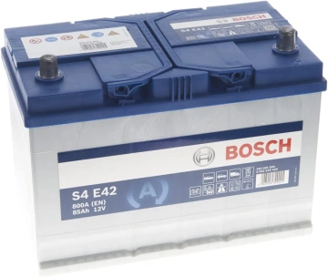 Акумулятор Bosch S4 12В 85Аг 800А R+ (0 092 S4E 420) (0092S4E420)