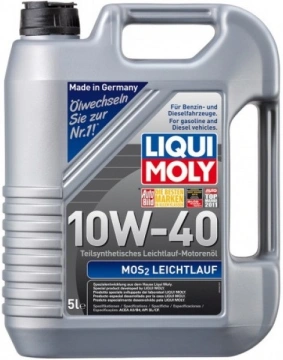 Олива моторна Liqui Moly MoS2 Leichtlauf 10W-40 5л (1931/2184) (LIM1931)