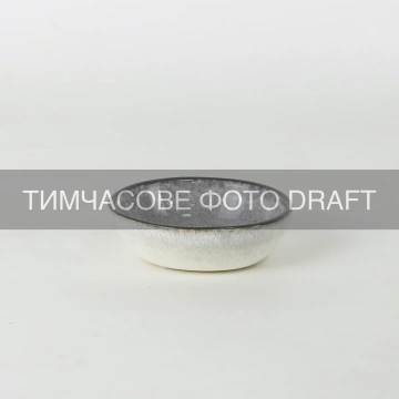 Соусник Ardesto Daiano, 50мл, 8см, порцеляна, сірий (AR1708DG)
