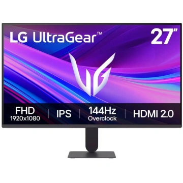 Монітор LG 27" HDMI, DP, Audio, IPS 120Hz, 1ms, sRGB 99%, G-SYNC, FreeSync, HDR10 (27G411A-B)