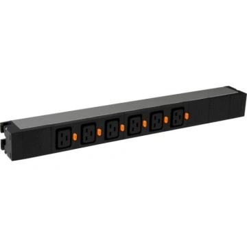 Пристрій розподілення електроживлення Legrand Rack PDU, 1U, 16А, (6) С19, terminal block (646807)