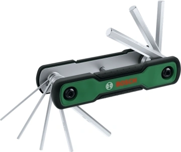 Ключі шестигранні Bosch складаються в корпус, набір 8шт (1.600.A03.9L7)