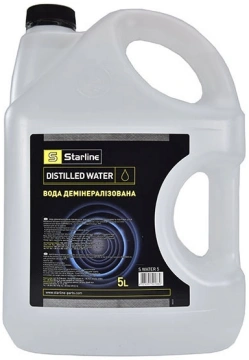 Вода дистильована Starline 5л (WATER 5) (WATER5)