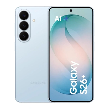 Смартфон Samsung Galaxy S26+ 5G (S947) 6.7' 12/256ГБ, 2SIM, 4900мА•год, блакитний (SM-S947BLBDEUC)