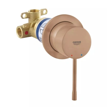 Змішувач дял душу Grohe Essence одноважільний, матовий теплий захід сонця (29197DL0)