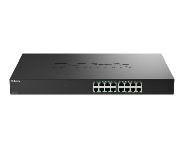 Комутатор D-Link 16x2.5GE, Некерований (DMS-1016)